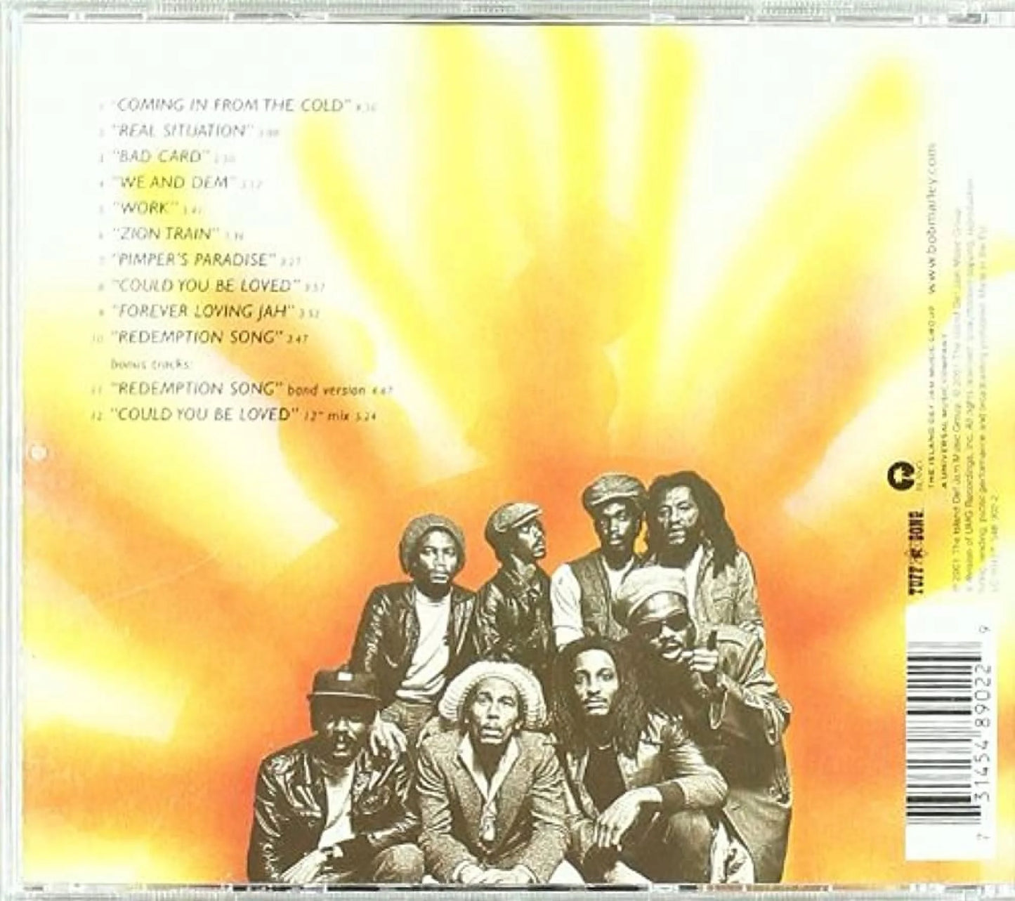 Bob Marley - Uprising - Music & Performance - CD